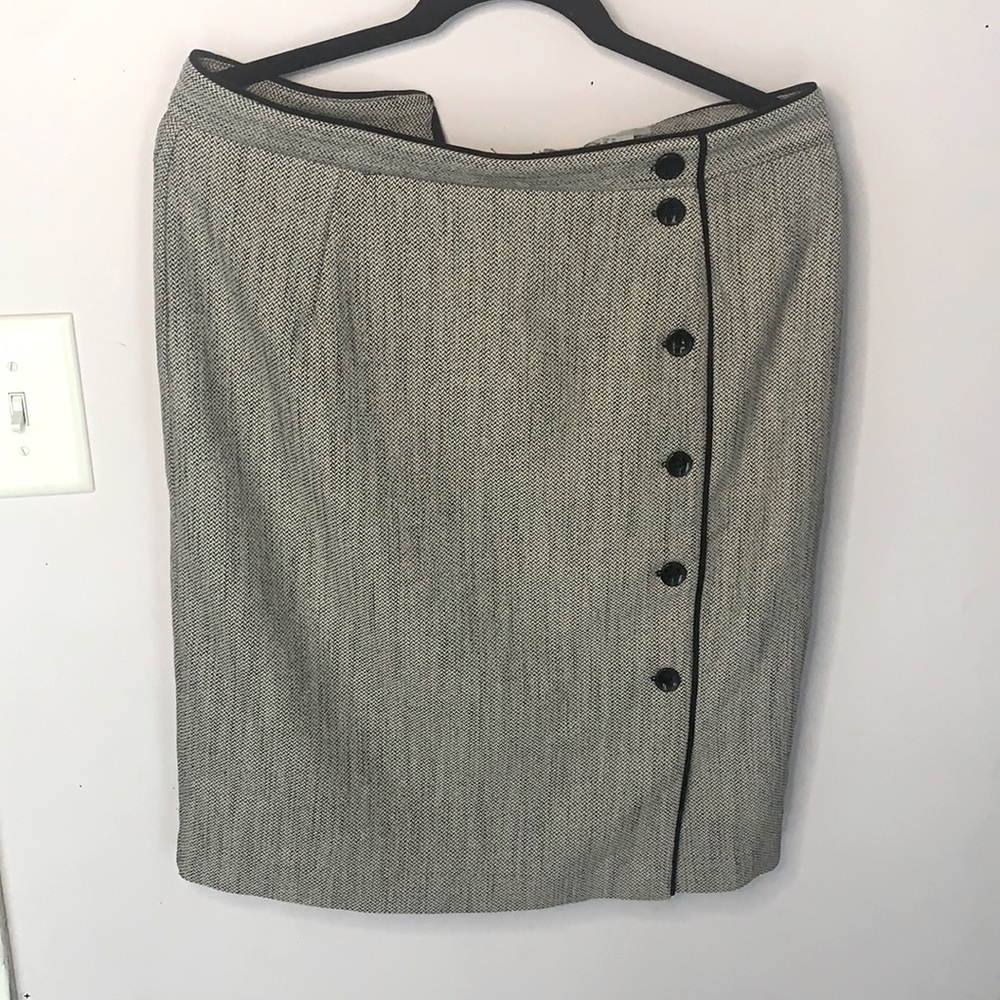 Knee length skirt